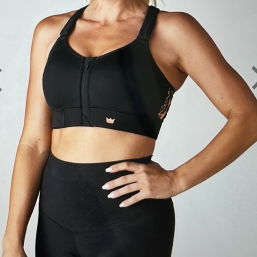 SHEFIT Medium Impact Flex Adjustable Sports Bra Luxe Size L